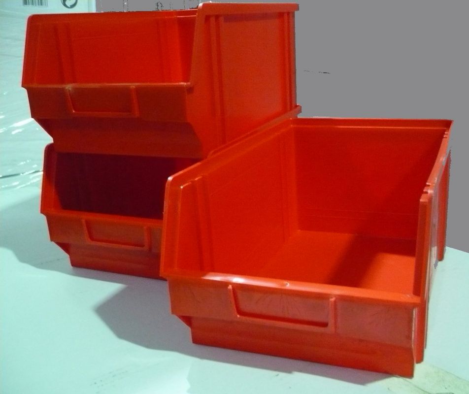 Plastový box na šroubky ARTPLAST 105 - červený min. odběr 12 ks