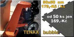 Gumová dlažba Tenax bubble 500x500 mm